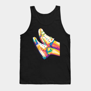 pop art shoes Tank Top